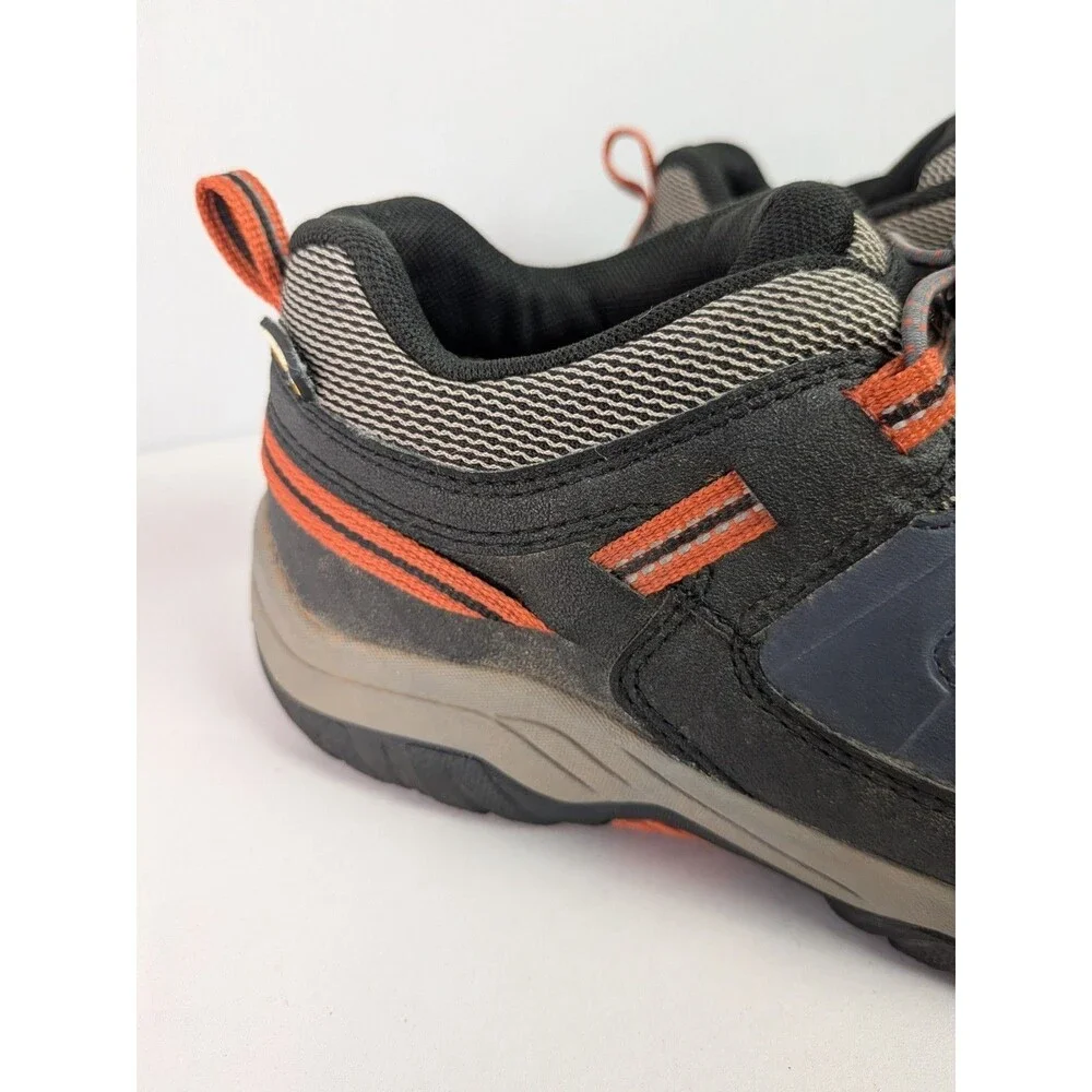 Keen Boys Sz 5 Targhee Hiking Trail Shoes Waterproof Bungee Pull Active Sneakers